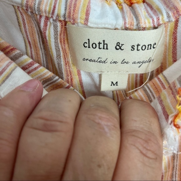 Cloth & Stone • Strapless Jumpsuit size Medium 1114 - Picture 4 of 4